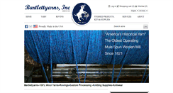 Desktop Screenshot of bartlettyarns.com